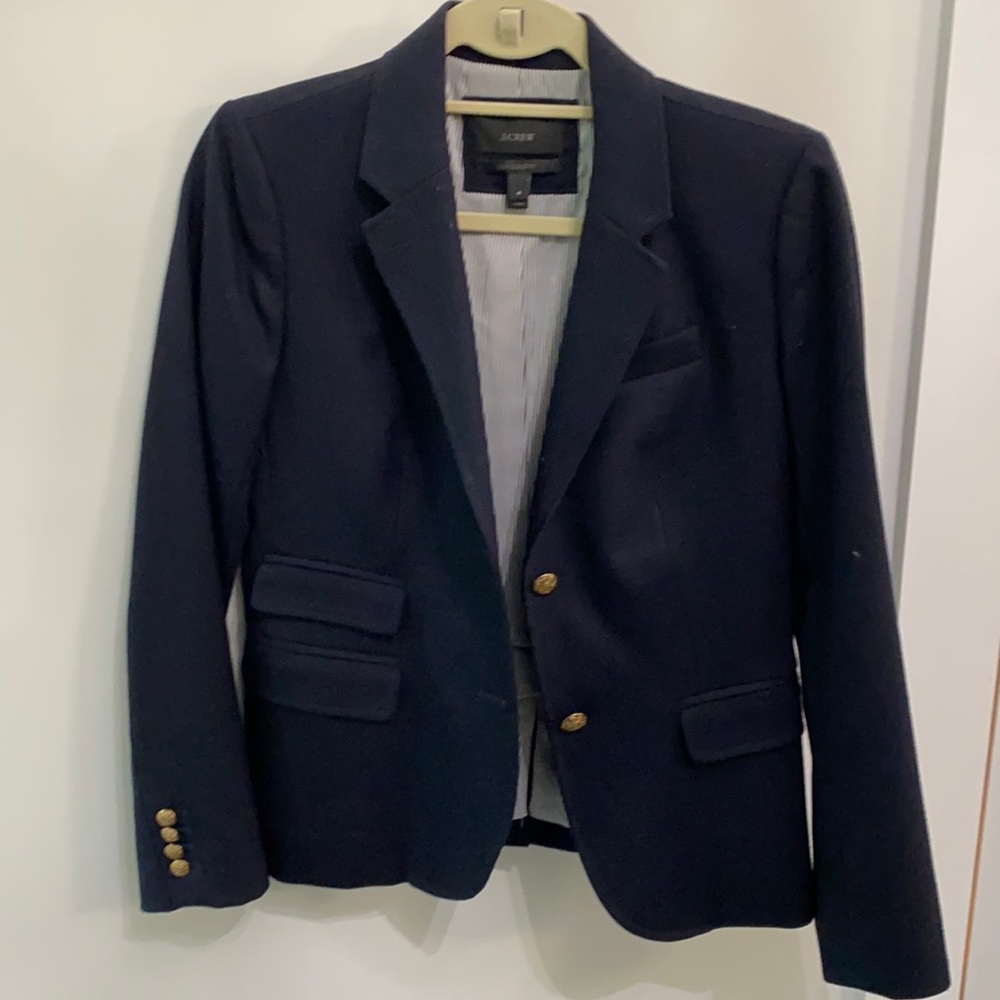 J. Crew Navy schoolboy blazer Sz 4